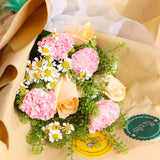 Honey Fresh Flower Bouquet - Flowers - Bull & Rabbit - - Eat Cake Today - Birthday Cake Delivery - KL/PJ/Malaysia