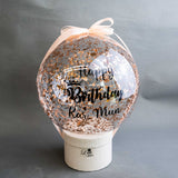 Hot Air Confetti Balloon Bird Nest Gift Box - Balloons - Luxe Florist - - Eat Cake Today - Birthday Cake Delivery - KL/PJ/Malaysia