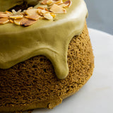Houjicha Chiffon Cake 6" - Sponge Cakes - Seventh Day Café - - Eat Cake Today - Birthday Cake Delivery - KL/PJ/Malaysia