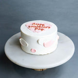 I Heart U Korean Cake 6" - Sponge Cakes - Jyu Pastry Art - - Eat Cake Today - Birthday Cake Delivery - KL/PJ/Malaysia