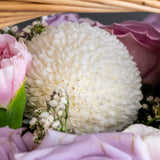 Joyful Fresh Flower Basket - Flowers - Tailored Floral & Balloon - - Eat Cake Today - Birthday Cake Delivery - KL/PJ/Malaysia