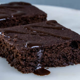 Keto Brownies 9-inch with Chocolate Sauce Drizzle - Brownies - Cuddly Confectioner - - Eat Cake Today - Birthday Cake Delivery - KL/PJ/Malaysia