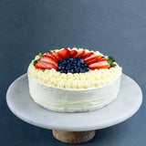 Keto Fruit Cake 8" - Fruits Cakes - Cuddly Confectioner - - Eat Cake Today - Birthday Cake Delivery - KL/PJ/Malaysia
