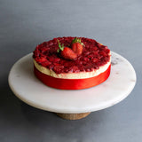 Keto Strawberry Cheesecake 7" - Cheesecakes - Cuddly Confectioner - - Eat Cake Today - Birthday Cake Delivery - KL/PJ/Malaysia