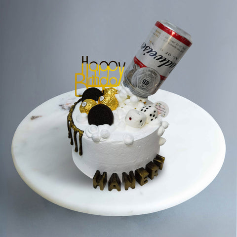 King of Beer Cake - Sponge Cakes - Revery Bakeshop - - Eat Cake Today - Birthday Cake Delivery - KL/PJ/Malaysia