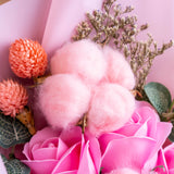 Korean Rosié Soap Flower Bouquet - Flowers - Happy Balloon Shop - - Eat Cake Today - Birthday Cake Delivery - KL/PJ/Malaysia