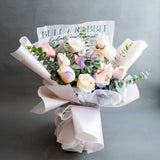 Love In a Mist Fresh Flower Bouquet - Flowers - Bull & Rabbit - - Eat Cake Today - Birthday Cake Delivery - KL/PJ/Malaysia
