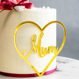 Love U Mom Cake 5" - Buttercakes - Libra Cook & Bake Kepong - - Eat Cake Today - Birthday Cake Delivery - KL/PJ/Malaysia