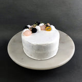 Lychee Shortcake 7" - Sponge Cakes - Seventh Day Cafe - - Eat Cake Today - Birthday Cake Delivery - KL/PJ/Malaysia