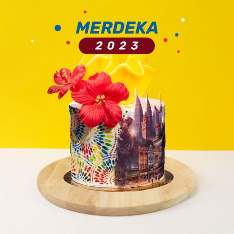 Malaysia Madani Designer Cake 6" - Designer Cakes - Junandus - - Eat Cake Today - Birthday Cake Delivery - KL/PJ/Malaysia
