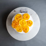 Mango Rose Fairy Cake - Fruit Cakes - Cake Lab - - Eat Cake Today - Birthday Cake Delivery - KL/PJ/Malaysia