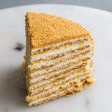 Medovik Russian Honey Cake 9" - Sponge Cakes - One Sweet Bake - - Eat Cake Today - Birthday Cake Delivery - KL/PJ/Malaysia