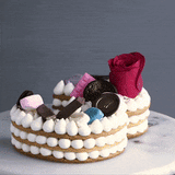 Monogram Cookies Cake - Designer Cake - D'sabroso - - Eat Cake Today - Birthday Cake Delivery - KL/PJ/Malaysia