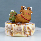 Oh My Deer Mini Burnt Cheesecake 4" - Cheesecakes - Lavish Patisserie - - Eat Cake Today - Birthday Cake Delivery - KL/PJ/Malaysia