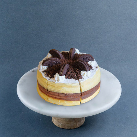 Oreo Chocolate Mille Crepe Cake - Crepe Cakes - Bite Sensation Bakehouse - - Eat Cake Today - Birthday Cake Delivery - KL/PJ/Malaysia