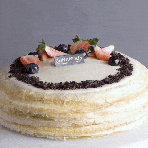 Oreo Mille Crepe 8" - Mille Crepe - Junandus - - Eat Cake Today - Birthday Cake Delivery - KL/PJ/Malaysia