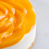 Peach Cheesecake 6" - Cheesecakes - Cheesy Bakery - - Eat Cake Today - Birthday Cake Delivery - KL/PJ/Malaysia