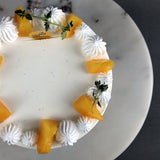 Peach Shortcake 7" - Sponge Cakes - Seventh Day Cafe - - Eat Cake Today - Birthday Cake Delivery - KL/PJ/Malaysia