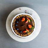 Peanut Chocolate Mille Crepe Cake 8" - Crepe Cakes - Cake Hub - - Eat Cake Today - Birthday Cake Delivery - KL/PJ/Malaysia