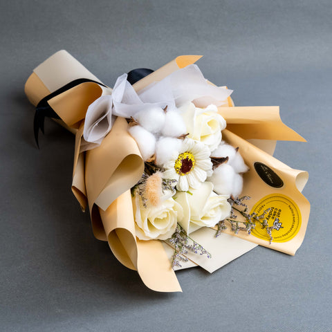 [Penang] Autumn Soap Flower Bouquet - Flowers - Bull & Rabbit Penang - - Eat Cake Today - Birthday Cake Delivery - KL/PJ/Malaysia
