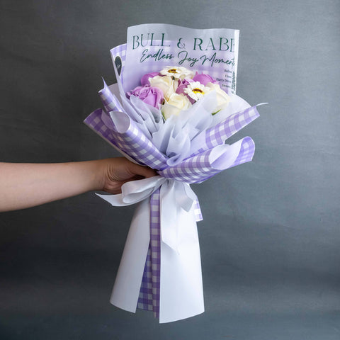 [Penang] I Lilac You Soap Flower Bouquet - Flowers - Bull & Rabbit Penang - - Eat Cake Today - Birthday Cake Delivery - KL/PJ/Malaysia