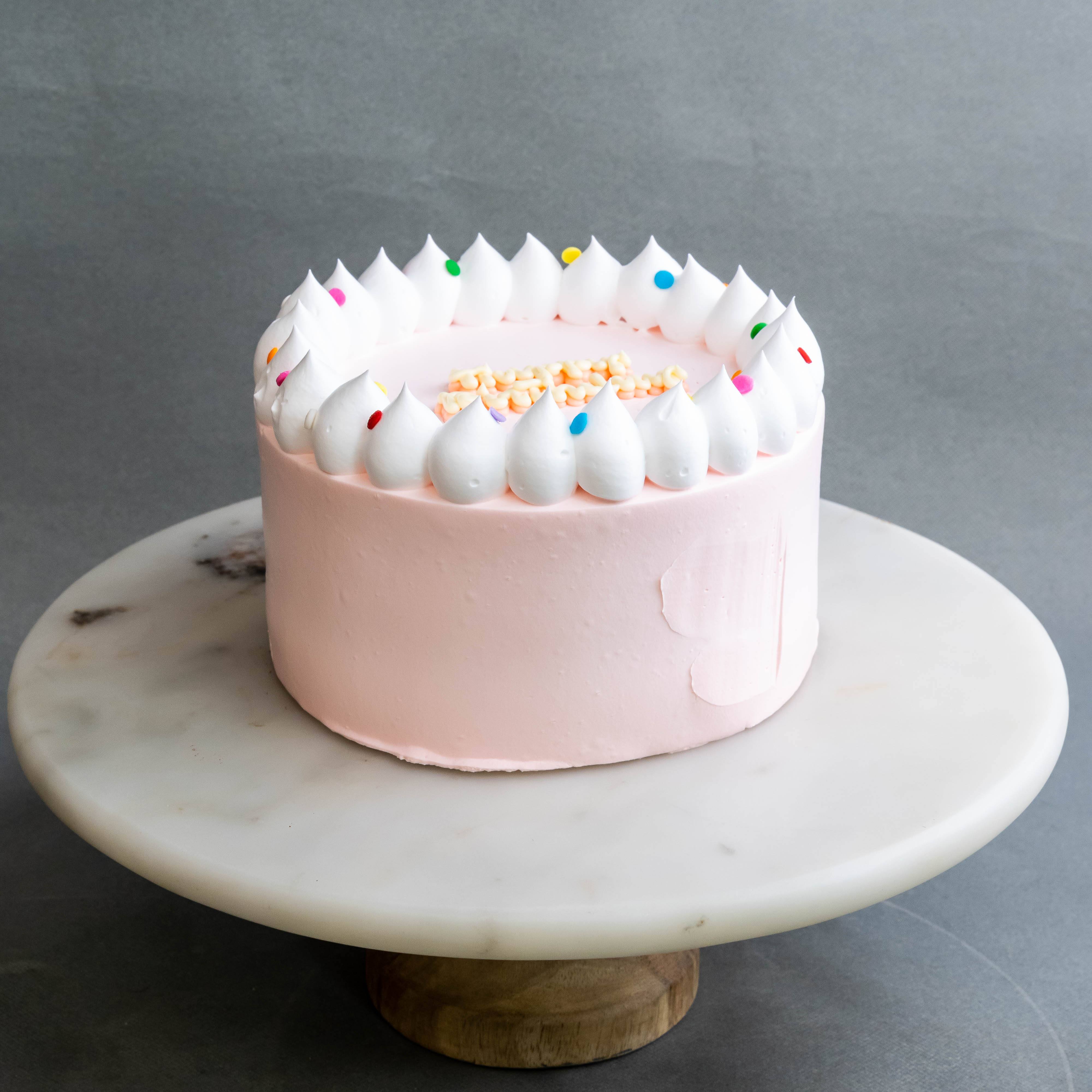 Korean White Cake Hej Cake: New Custom Cake Bakery In Lavender