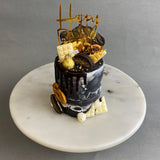 Premium Black Gold Cake - Designer Cakes - Cake Lab - - Eat Cake Today - Birthday Cake Delivery - KL/PJ/Malaysia