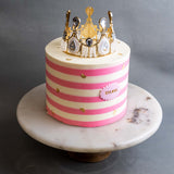 Princess Crown Cake 6" - Buttercakes - Pandalicious Bakery - - Eat Cake Today - Birthday Cake Delivery - KL/PJ/Malaysia