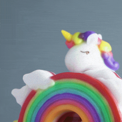 Rainbow Unicorn Jelly Cake - Jelly Cakes - Q Jelly Bakery - - Eat Cake Today - Birthday Cake Delivery - KL/PJ/Malaysia