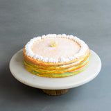 Rainbow Vanilla Mille Crepe Cake 8" - Crepe Cakes - Cake Hub - - Eat Cake Today - Birthday Cake Delivery - KL/PJ/Malaysia