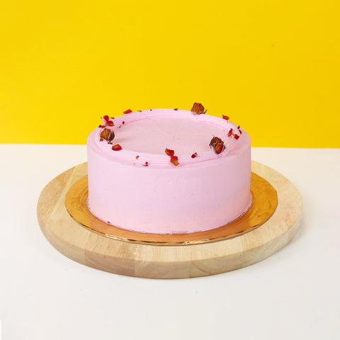 Rose Lychee Cake 6" FREE Delivery - Sponge Cakes - Lavish Patisserie - - Eat Cake Today - Birthday Cake Delivery - KL/PJ/Malaysia
