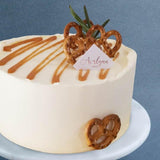 Salted Caramel Chocolate Cake 6" - Sponge Cakes - Avalynn Cakes - - Eat Cake Today - Birthday Cake Delivery - KL/PJ/Malaysia
