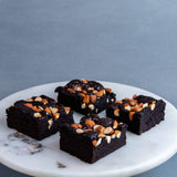 Sea Salt Almond Brownies 10" - Brownies - Brownies Bar by The Accidental Bakers - - Eat Cake Today - Birthday Cake Delivery - KL/PJ/Malaysia