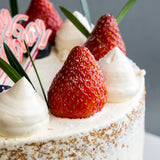 Strawberry Garden Cake - Fruit Cakes - Cake Lab - - Eat Cake Today - Birthday Cake Delivery - KL/PJ/Malaysia