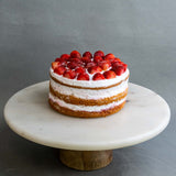 Strawberry Shortcake 6" - Sponge Cakes - Seventh Day Cafe - - Eat Cake Today - Birthday Cake Delivery - KL/PJ/Malaysia