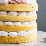 Strawberry Victoria Vegan Naked Cake 6" - Vegan Cakes - Junandus - - Eat Cake Today - Birthday Cake Delivery - KL/PJ/Malaysia