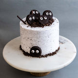 Stunning Eyes Halloween Cake 6" - Mousse Cakes - RE Birth Cake - - Eat Cake Today - Birthday Cake Delivery - KL/PJ/Malaysia