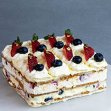 Summer Berries Icebox Cake - Fruit Cakes - Butter Grail - - Eat Cake Today - Birthday Cake Delivery - KL/PJ/Malaysia
