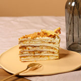 Summer Pineapple Mille Crepe Cake - Slice Cakes - Lavish Patisserie - - Eat Cake Today - Birthday Cake Delivery - KL/PJ/Malaysia