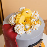 SuperHero Papa Designer Cake 6" - Designer Cakes - Junandus - - Eat Cake Today - Birthday Cake Delivery - KL/PJ/Malaysia