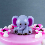 Sweet Elephant Jelly Cake 4" - Jelly Cakes - Q Jelly Bakery - - Eat Cake Today - Birthday Cake Delivery - KL/PJ/Malaysia