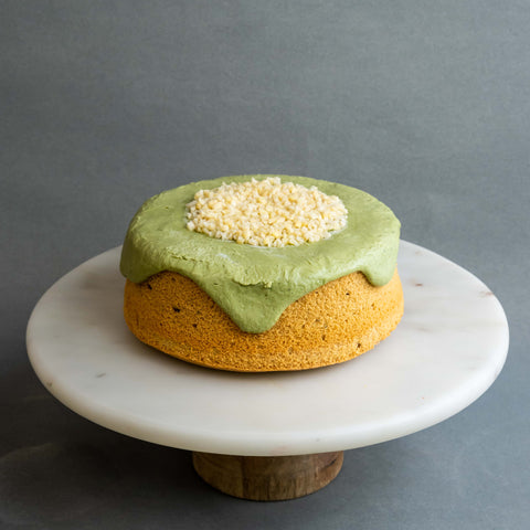 Thai Green Milk Tea Chiffon Cake 7“ - Sponge Cakes - Zhi Patisserie - - Eat Cake Today - Birthday Cake Delivery - KL/PJ/Malaysia