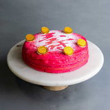 The Longevity Red Velvet Mille Crepe Cake 8" - Crepe Cakes - Cake Hub - - Eat Cake Today - Birthday Cake Delivery - KL/PJ/Malaysia
