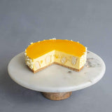 The Russian Whiskers Mango Cheesecake 7" - Cheesecakes - Cat & The Fiddle - - Eat Cake Today - Birthday Cake Delivery - KL/PJ/Malaysia