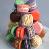 Tower of 25 Assorted Macarons - Macarons - Ennoble by Elevete - - Eat Cake Today - Birthday Cake Delivery - KL/PJ/Malaysia