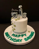 Vespa Cake 4.5 inch - Customized Cakes - B'Sweetbites - - Eat Cake Today - Birthday Cake Delivery - KL/PJ/Malaysia