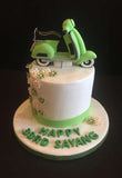 Vespa Cake 4.5 inch - Customized Cakes - B'Sweetbites - - Eat Cake Today - Birthday Cake Delivery - KL/PJ/Malaysia