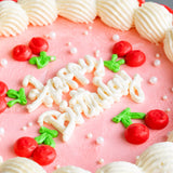 Vintage Cherry Cake - Designer Cakes - Cake Lab - - Eat Cake Today - Birthday Cake Delivery - KL/PJ/Malaysia